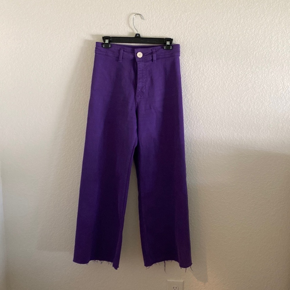 ZARA Marine Straight Jeans S/M